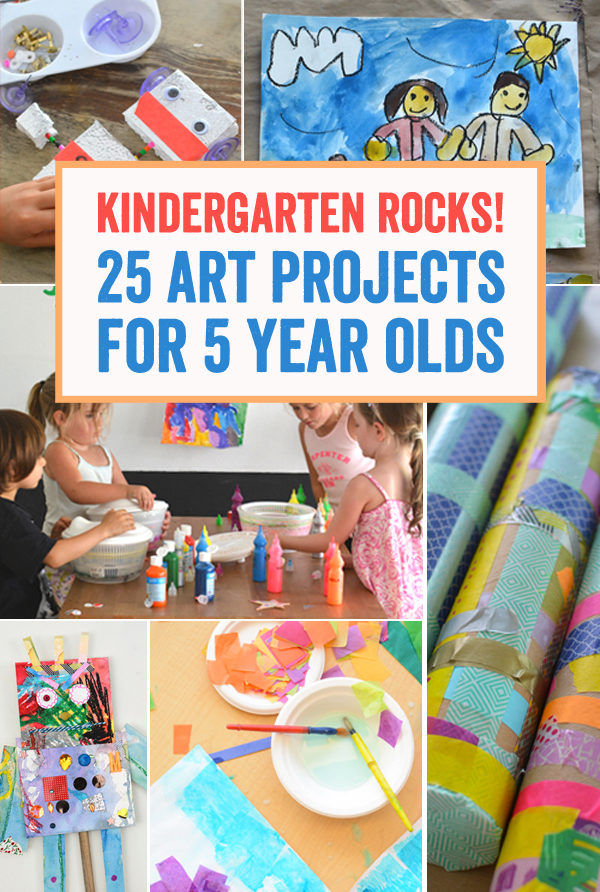 Kindergarten Rocks - 25 Art Projects for 5 Year Olds - Meri Cherry